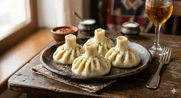 Хинкали с говядиной