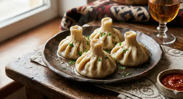 Хинкали с сыром