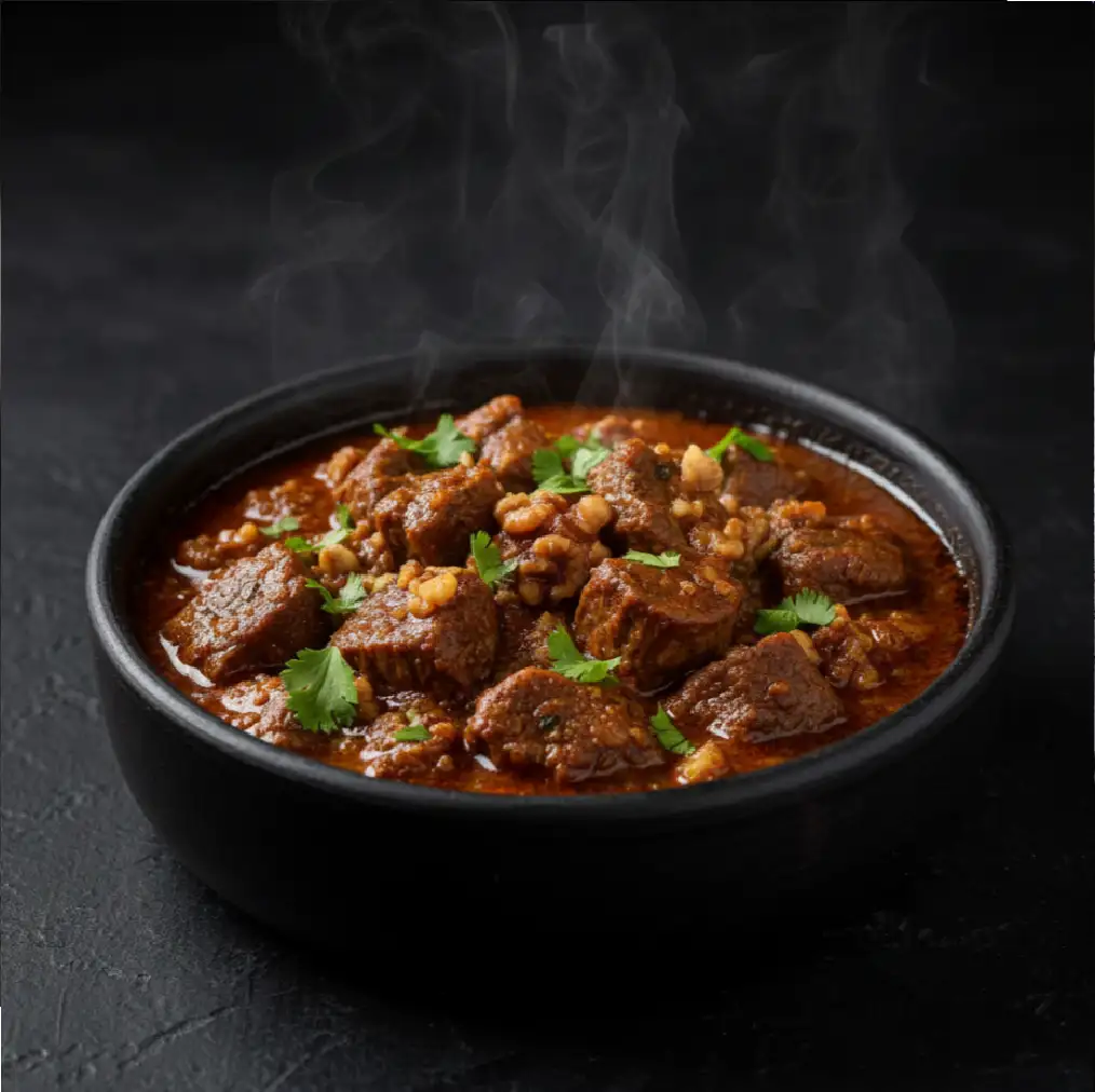 Харчо с орехами на кеци